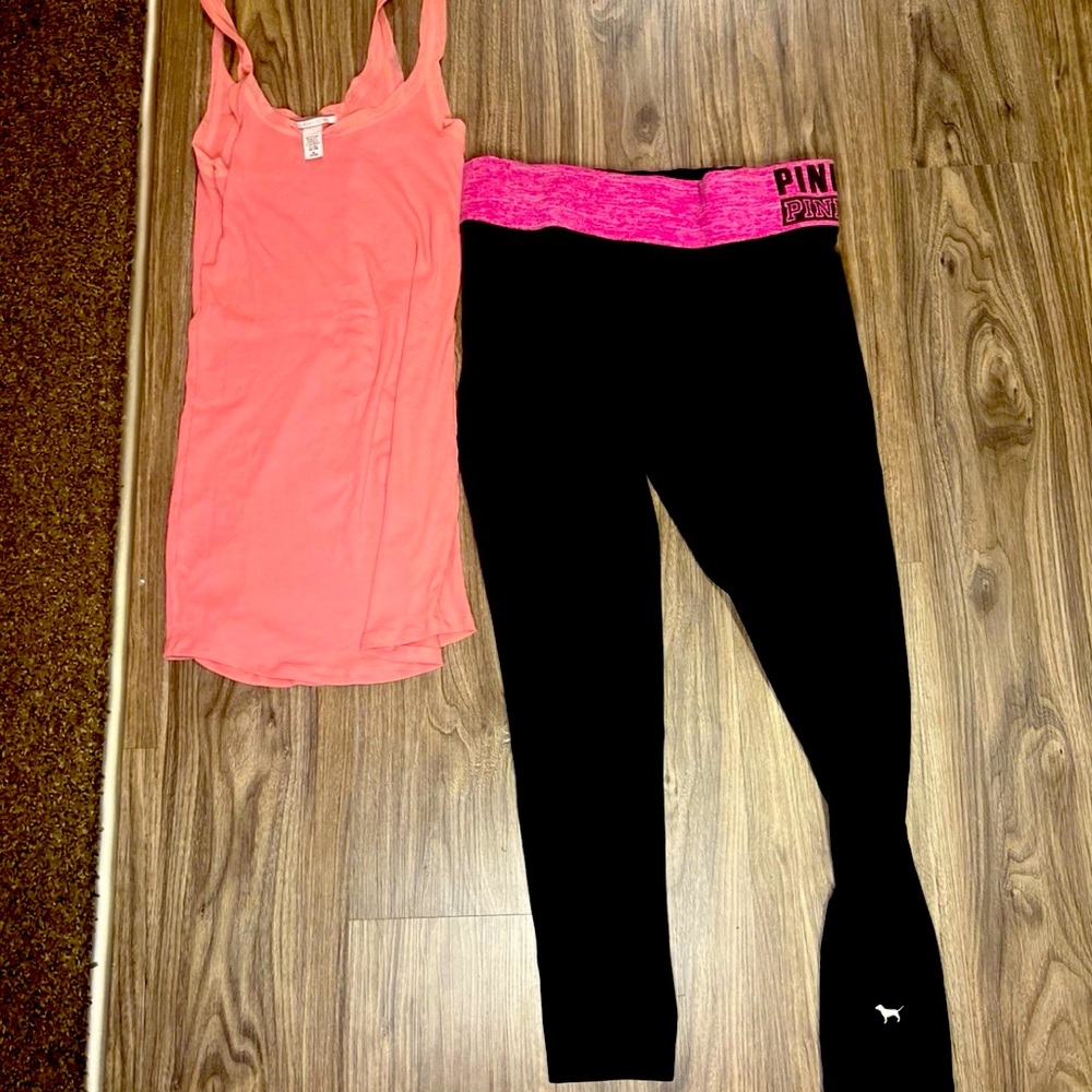 Victoria’s Secret pink outfit set